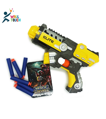 Buy NUB Inspired Avenger’s Super Hero Plastic Soft Bullet Blaster Toy GUN With Suction Target Board at Best Price in Bangladesh