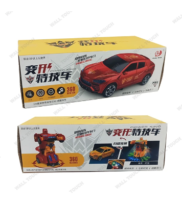 Buy Battery Operated Light & Music 360 Degree Rotating Transformer Robot Car TOY at Best Price in Bangladesh