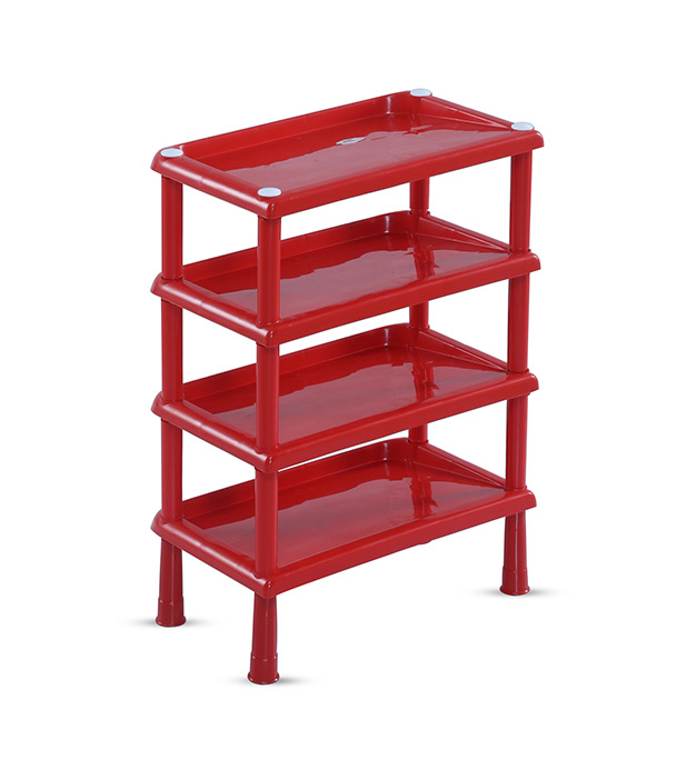 Buy Pacific Shoe Rack 4 Step Red at Best Price in Bangladesh