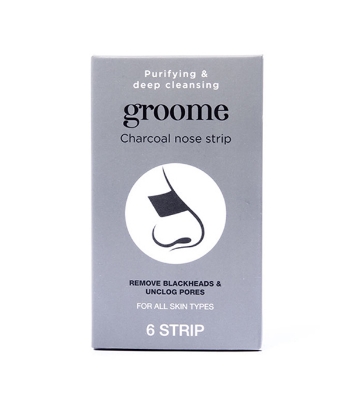 Buy Groome Charcoal Purifying &Deep Cleansing Nose Strips (Monthly Pack)6 Pcs at Best Price in Bangladesh