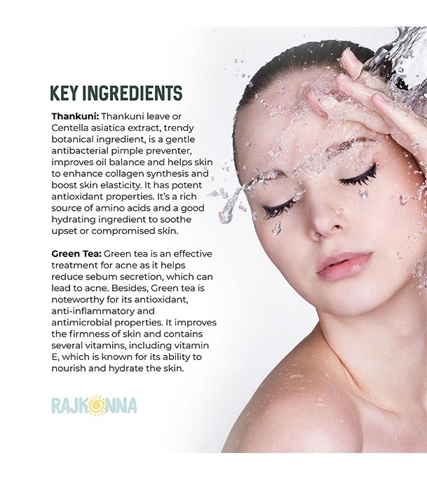 Buy Rajkonna Acne Fighting Facial Wash at Best Price in Bangladesh