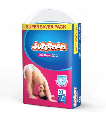 Supermom Baby Belt Diaper XL - 12-17 kg - 40 Pcs