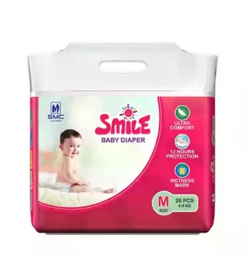 SMC Smile Baby Diaper Belt M (4-9 kg) - 26 pcs