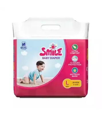 SMC Smile Baby Diaper Belt L (8-14 kg) - 24 Pcs