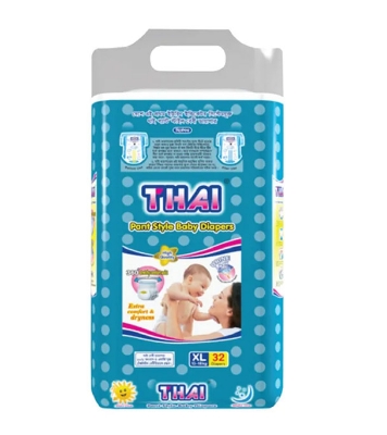 Buy Thai Pant Diaper XL - 13 -18 kg - 32 Pcs Online