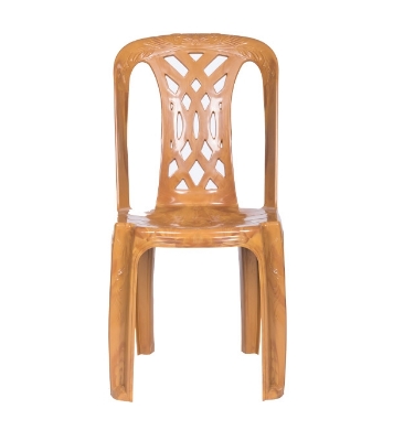 Buy Smart Armless Chair Sandal Wood Online