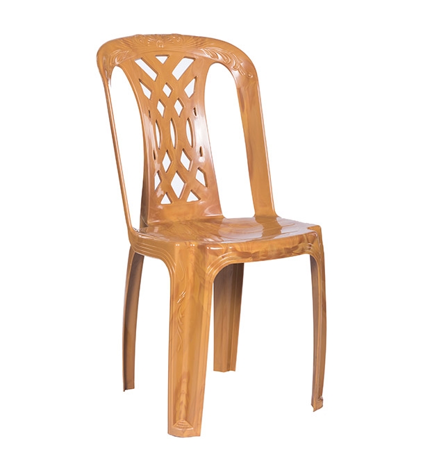Buy Smart Armless Chair Sandal Wood Online