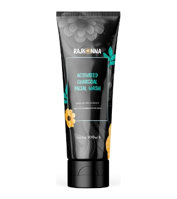 Picture of Rajkonna Brightening Clay Mask Activated Charcoal With Aloe & Vitamin E