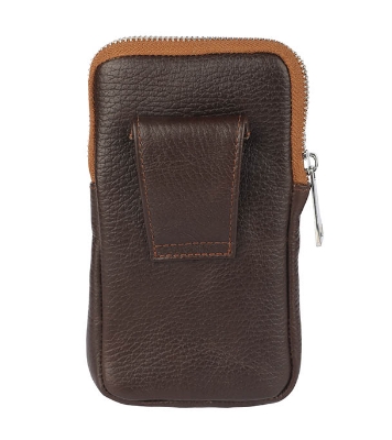  Waist Leather Mobile Bag 