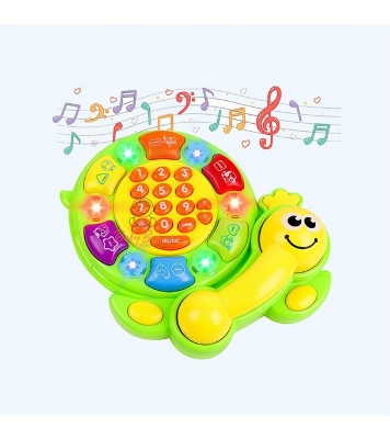 Picture of Colorful Puzzle Educational Doctor Tortoise Baby Phone Musical Toy
