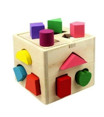 Picture of Kid's Educational Wooden Toy Multi-functional Wisdom Box
