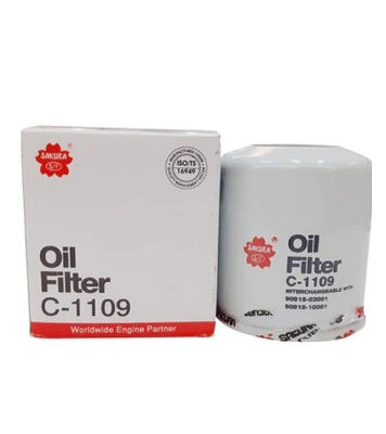 Picture of Sakura Oil Filter C-1190. For Use Toyota Car