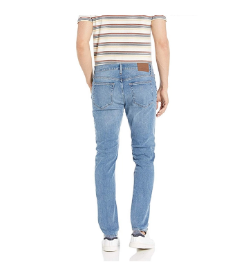 Buy Men's Slim-Fit Stretchable Denim Jeans Pant Light Blue Online at Best Price