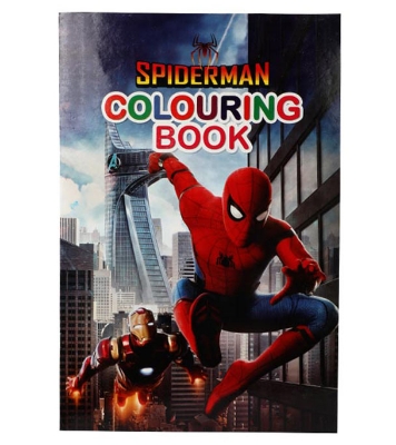 Buy Spider man Colour drawing book Online 