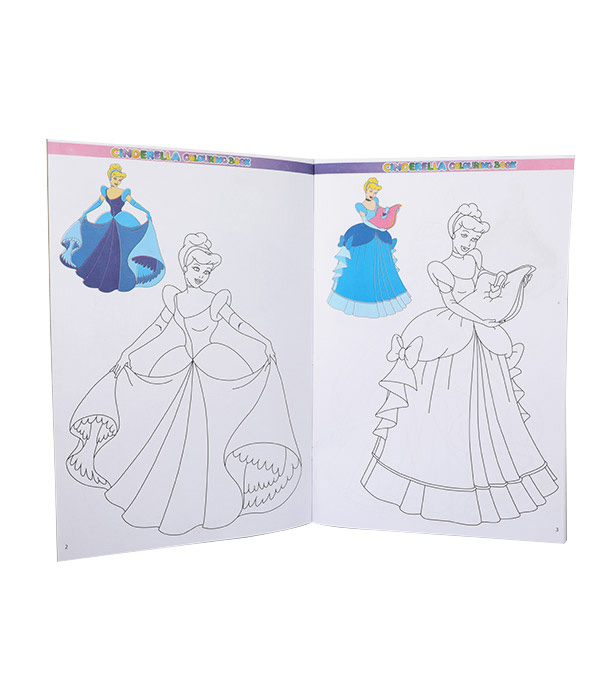 Buy Cinderella Colour drawing book Online 