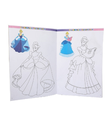 Buy Cinderella Colour drawing book Online 