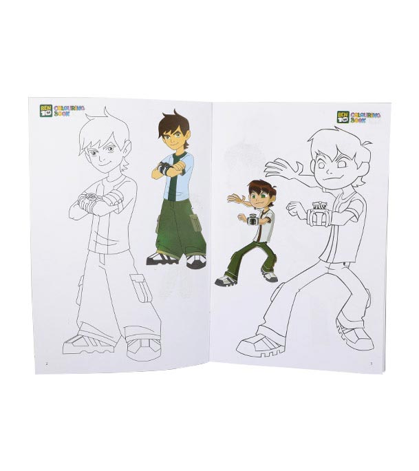 Buy BEN 10 Colour drawing book Online