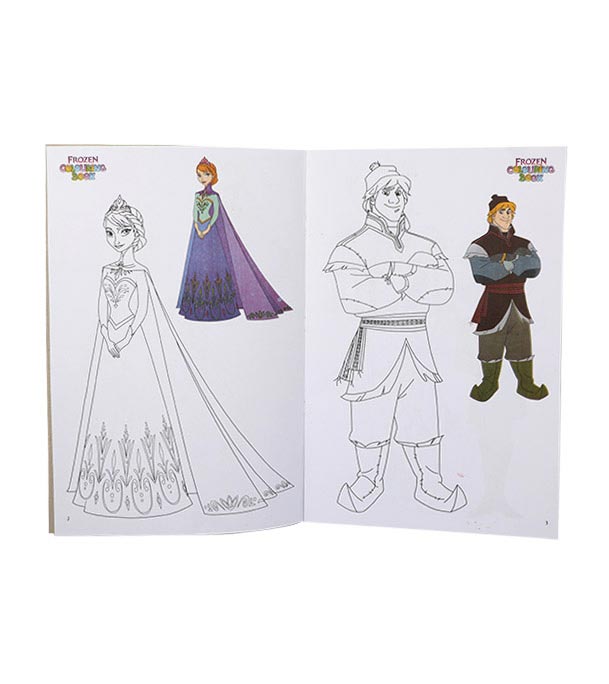 Buy Frozen Colour drawing book Online 