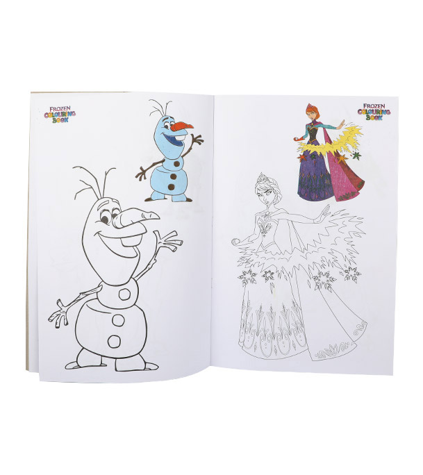 Buy Frozen Colour drawing book Online 