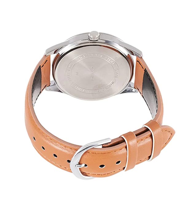 Buy Casio Enticer Silver Belt Watch MTP-V005L-2B5UDF Online