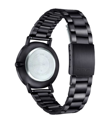 Buy Casio MTP-VT01B-2BUDF Blue Dial Black Band Men’s Watch Online 