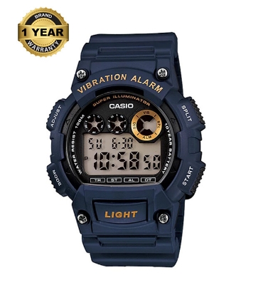 Buy Casio W-735H-2AVDF Youth Vibration Digital Watch - Unisex Online