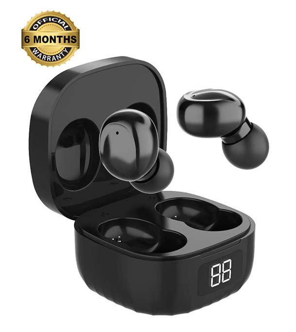 Buy Xtra Buds T12 Upto 5 Hours Play Time Black at Best Price In Bangladesh