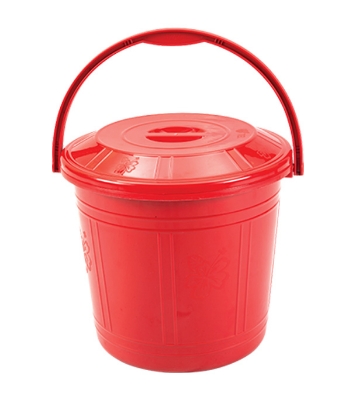 Buy Classic Bucket 16L Red With Lid TEL at Best Price In Bangladesh