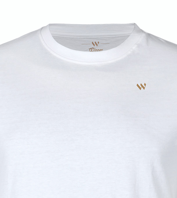 Men's Half Sleeve Solid Color Cotton T-shirt White at Best Price in Bangladesh