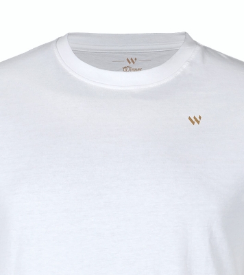 Men's Half Sleeve Solid Color Cotton T-shirt White at Best Price in Bangladesh