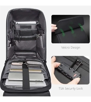 Buy BANGE BG-7276 Stylish Anti-Theft Waterproof TSA Lock Laptop Backpack Online