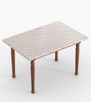 Buy Dining Table EDESSA TDH-341-3-1-20 (4 Seater) Online at Best Price