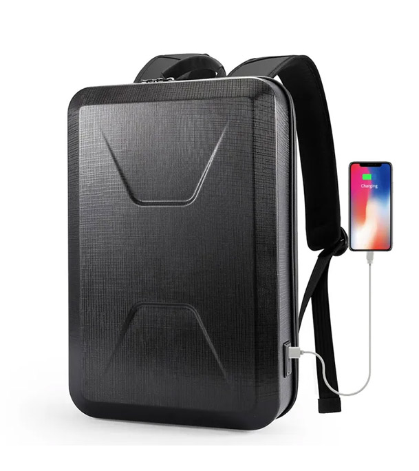 Buy BANGE BG-2839 -Premium Quality Anti-Theft Hard Shell TSA Lock Laptop Backpack Online