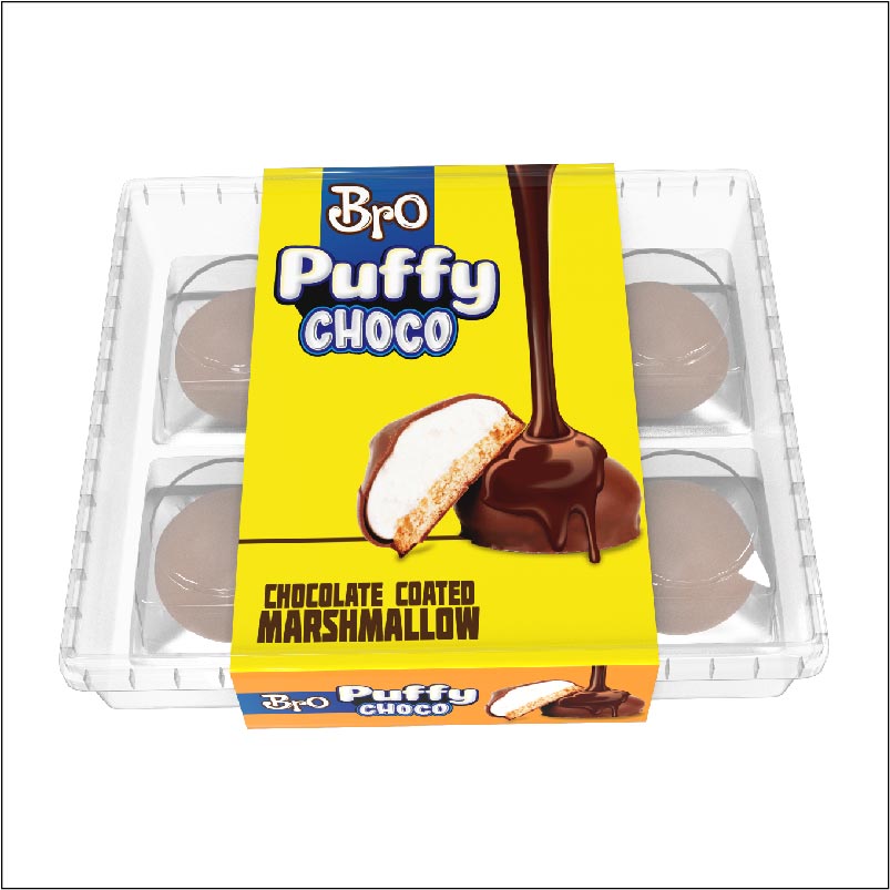 Buy Bro Puffy Choco (18 pcs X 6 ATC Box) Online