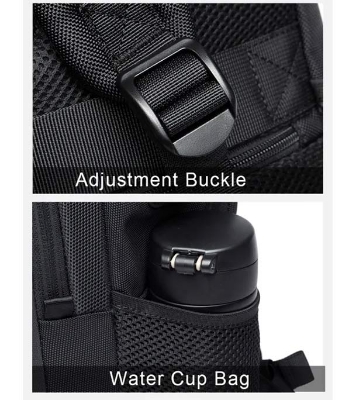 Buy WSHIHAOM A2021-1 Nylon canvas Backpack Duffel Carry On Travel Backpacks for Men 