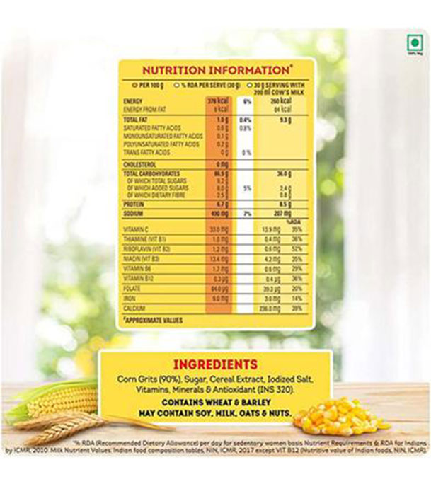 Buy Kelloggs Corn Flacks (Foil Pack) 250gm  Online