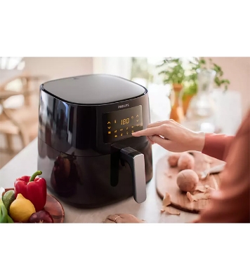 Buy Philips HD9270/91 Air Fryer 6.2 Liter Capacity with Rapid Air Technology, Easy Clean Basket Black at Best Price in Bangladesh