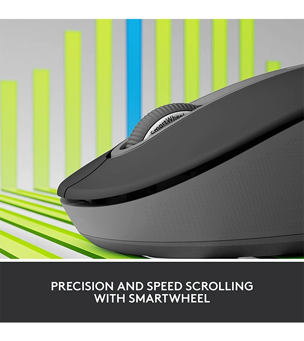 Picture of Logitech Signature M650 Wireless Mouse For Small to Medium Sized Hands Graphite