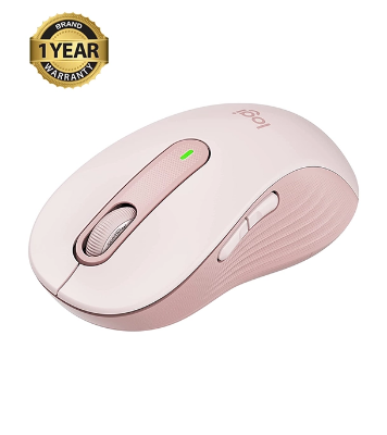 Picture of Logitech Signature M650 Wireless Mouse For Small to Medium Sized Hands Rose