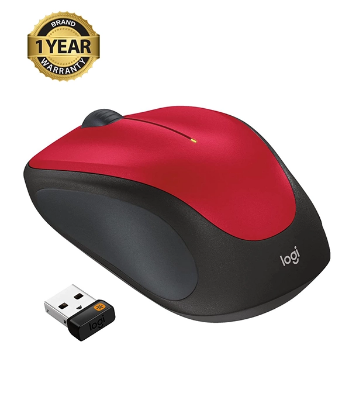Picture of Logitech M235 Wireless Mouse Red