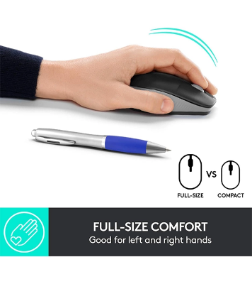 Picture of Logitech M190 Wireless Mouse Grey