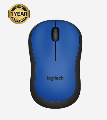 Picture of Logitech M221 Silent Wireless Mouse, Silent Buttons Blue