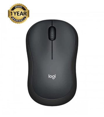 Picture of Logitech M221 Silent Wireless Mouse, Silent Buttons, Charcoal/Grey
