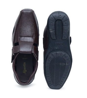 Picture of Ajanta Men's Office Sandals - Brown