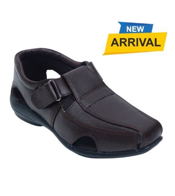 Picture of Ajanta Men's Office Sandals - Brown