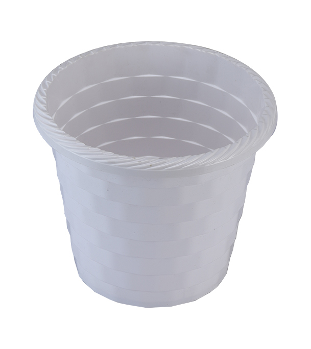 Buy Marble Flower Tub with Tray 11" White TEL at Best Price In Bangladesh