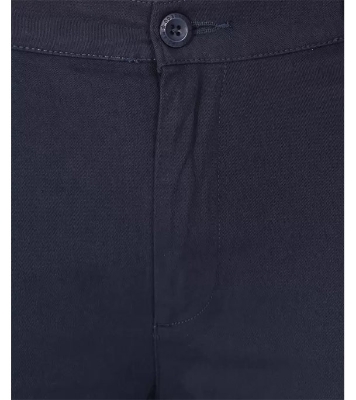 Picture of Men's Premium Design Fabric Slim Fit Navy Blue Color Gabardine Pant