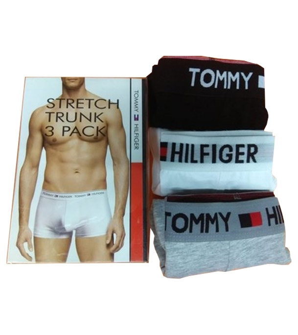Picture of Men's Fine Cotton Spandex Boxer Combo Pack (3 Pcs)