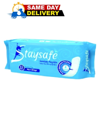 Picture of Staysafe Sanitary Napkin Non Wing 15pcs