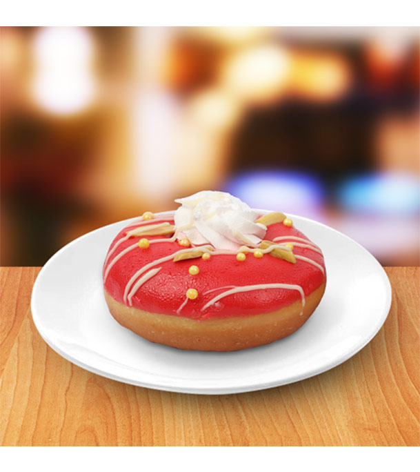 Dark Double Chocolate Donut 